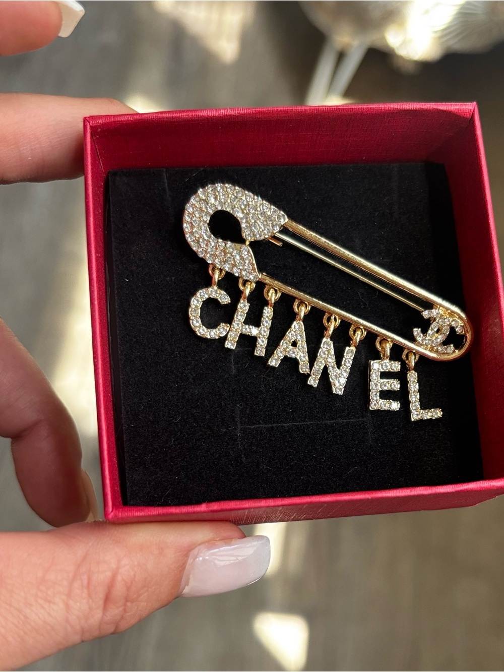 Pin C C Logo Broochs - $40 each